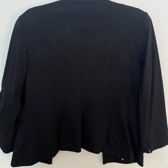 Cleo Black Button-Front Blazer – Size M - Picture 3 of 5